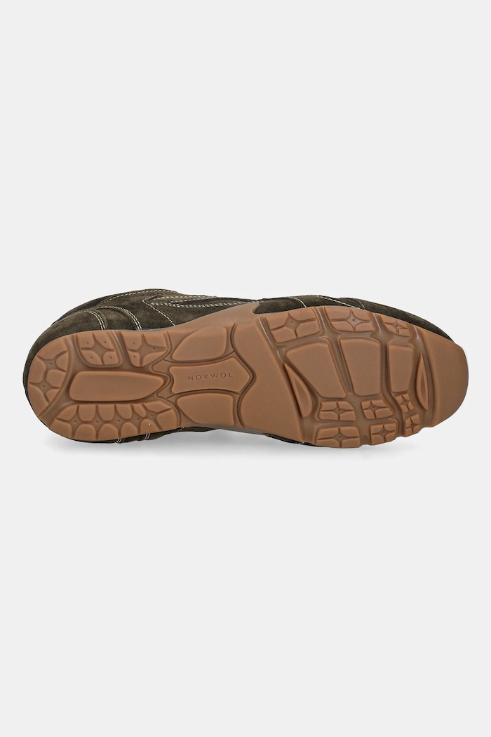 Σουέτ sneakers Nokwol Atlas Khaki Suede Atlas.Khaki.Suede πράσινο
