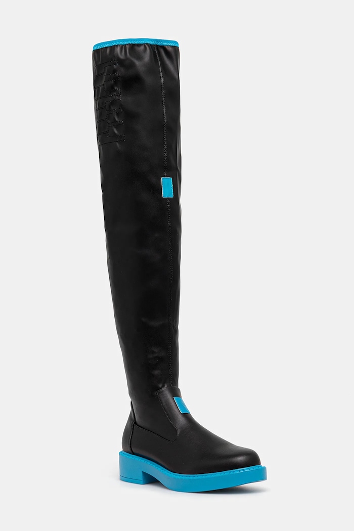 Koi Footwear cizme SWA-111 x Hatsune Miku neizolat negru SWA.111