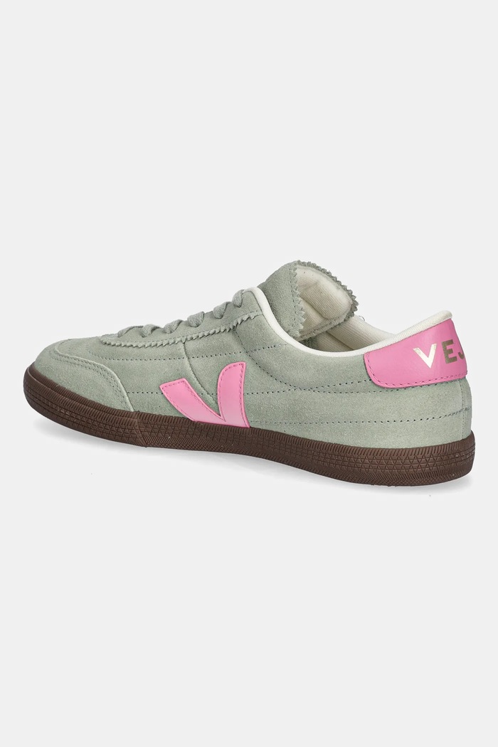 Shoes Veja leather sneakers Panenka FU0320903A green