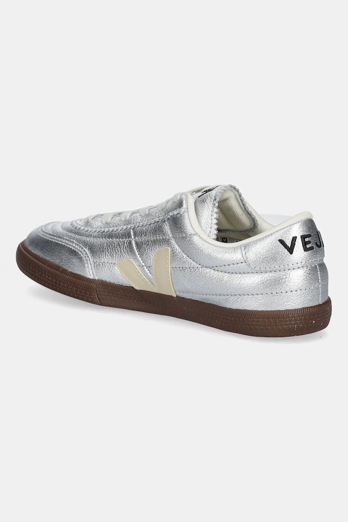 Obuv Kožené tenisky Veja Panenka FU2020893A strieborná