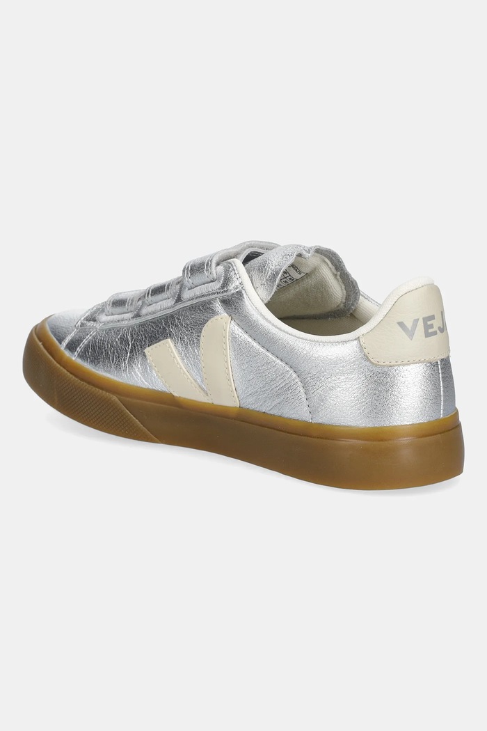 Obuwie Veja sneakersy skórzane Recife Logo RC0520779A srebrny