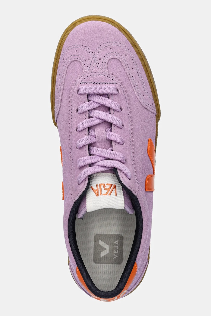 Veja bőr sportcipő Volley lila VO0320887A