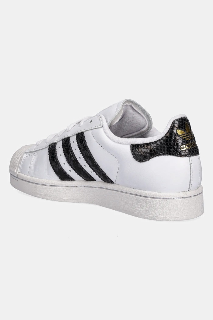 Încălțăminte adidas Originals sneakers din piele Superstar II JP8162 alb