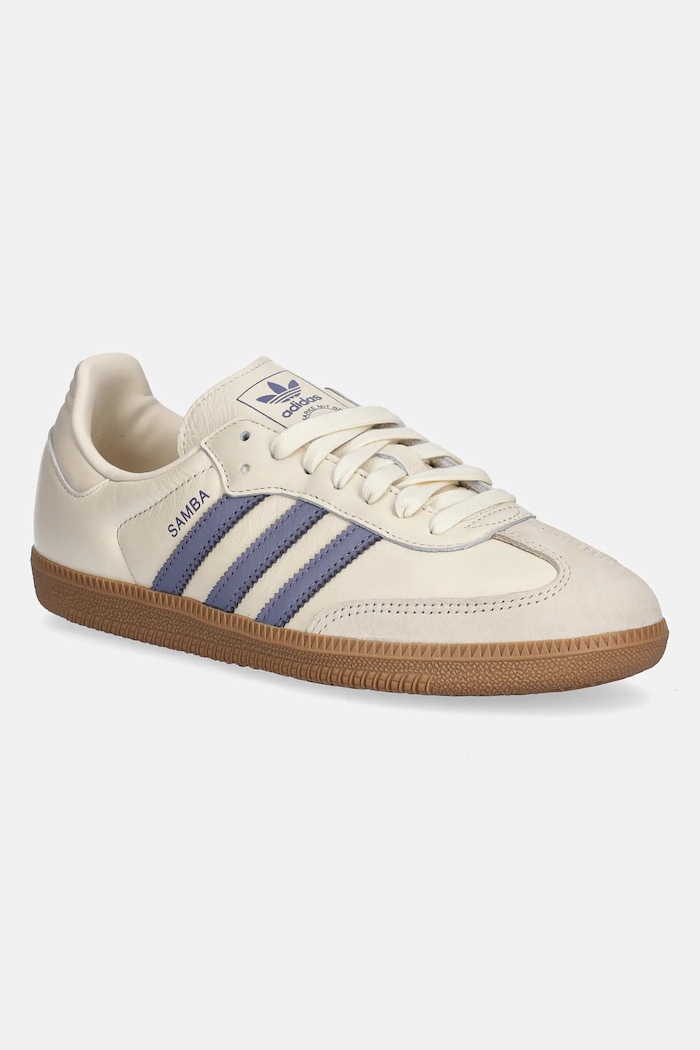 Sneakers adidas Originals Samba Og λείο δέρμα μπεζ JS1362