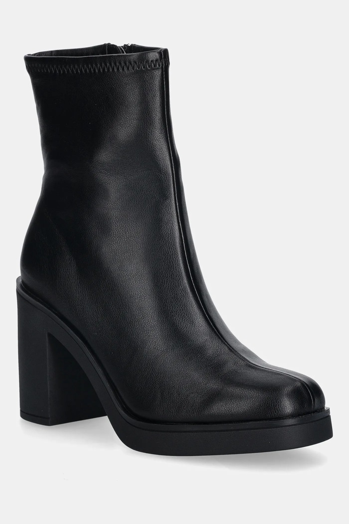 Členkové topánky Steve Madden Mesmerize stĺpikový čierna 11005105.001