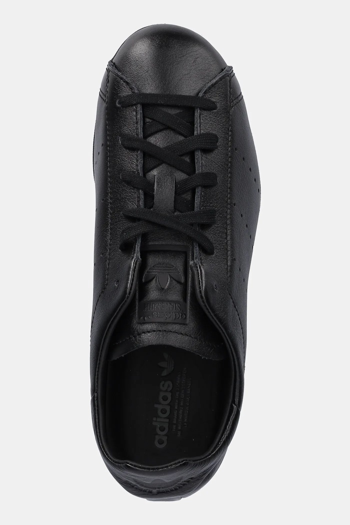 Шкіряні кросівки adidas Originals Stan Smith Lo Pro W чорний JR6010