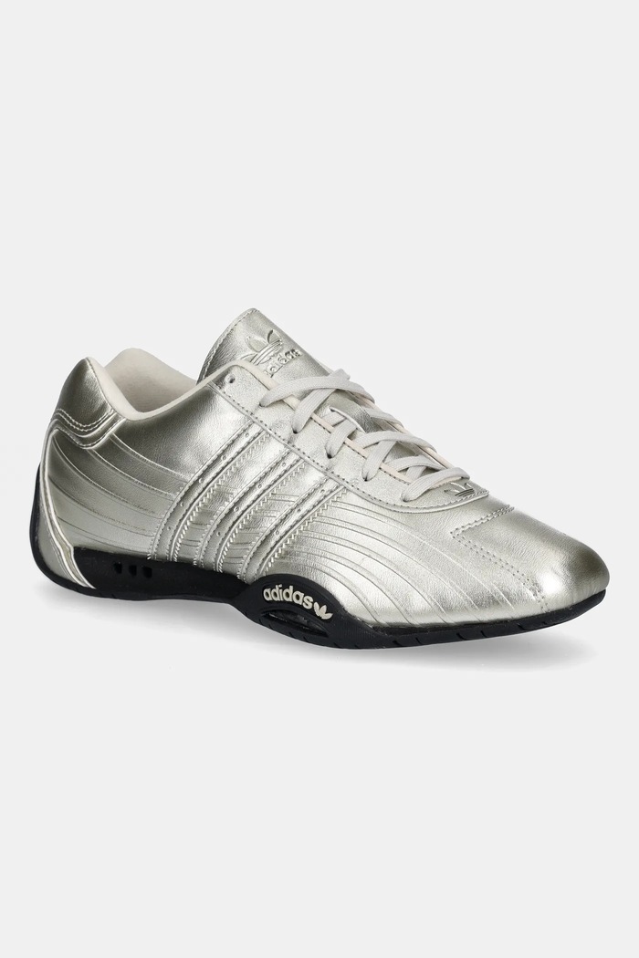 adidas Originals sneakersy skórzane Adiracer Lo W niska złoty JR8862