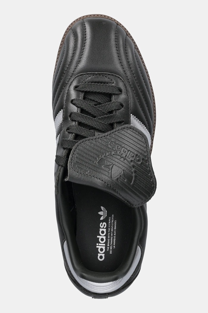 Кожаные кроссовки adidas Originals Samba Lt W серый JP6144