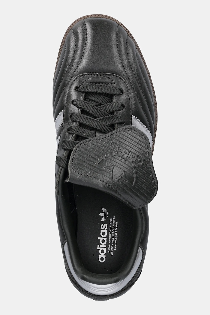 Кожаные кроссовки adidas Originals Samba Lt W серый JP6144