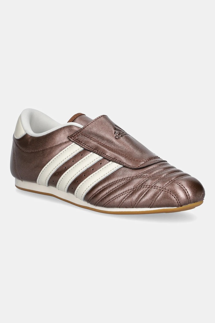 Кожаные кроссовки adidas Originals Adidas Taekwondo W низкая коричневый JS4025