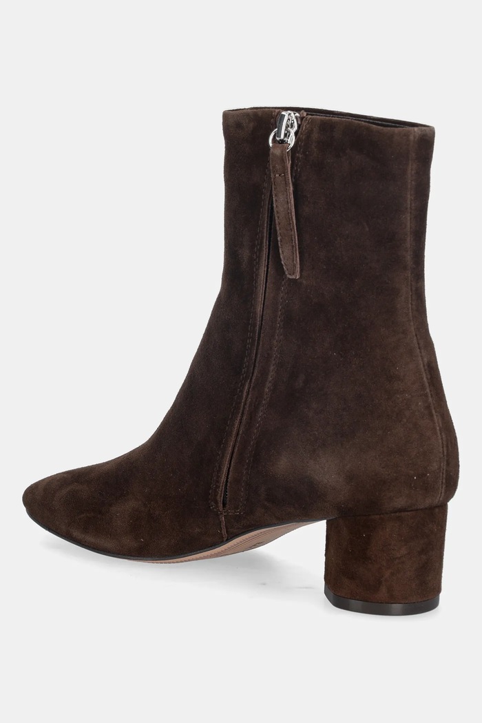 Obuća Gležnječe od brušene kože Nokwol Alyssa Brown Suede Alyssa.Brown.Suede smeđa