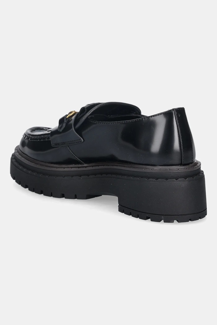 Încălțăminte Nokwol mocasini de piele Perry Black Box Perry.Black.Box negru