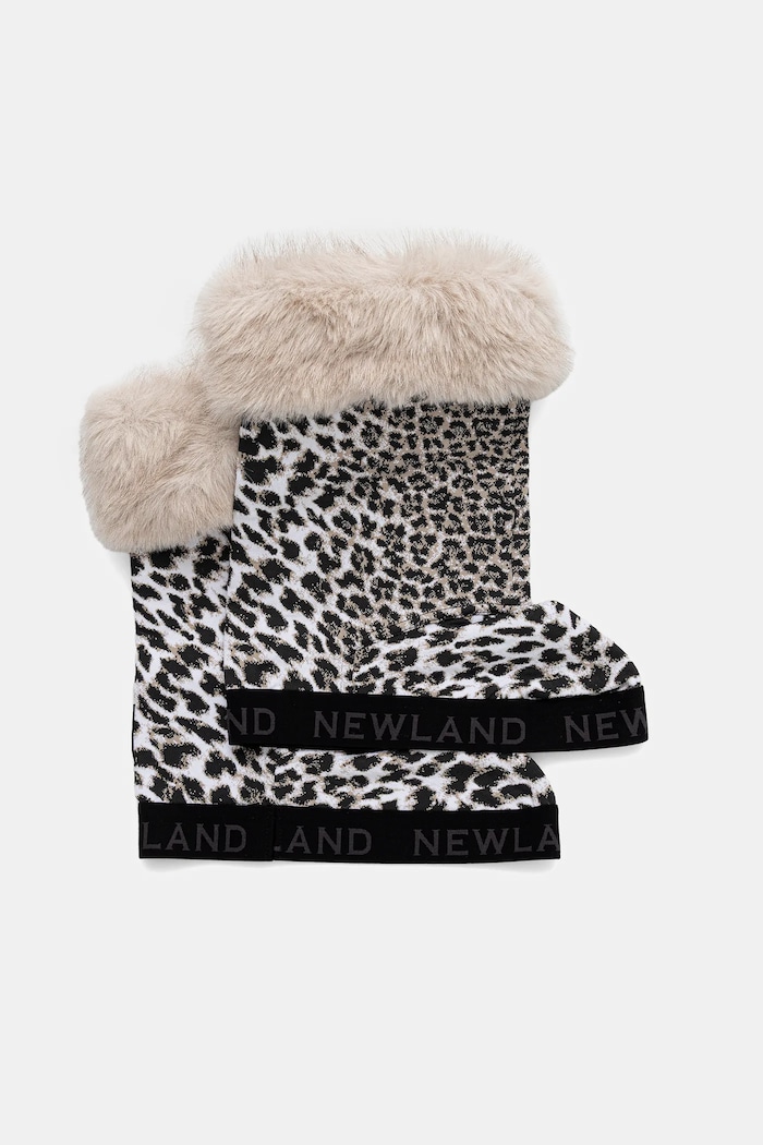 Návleky na snehové topánky Newland COVER BOOTS nezateplené béžová N54620.193
