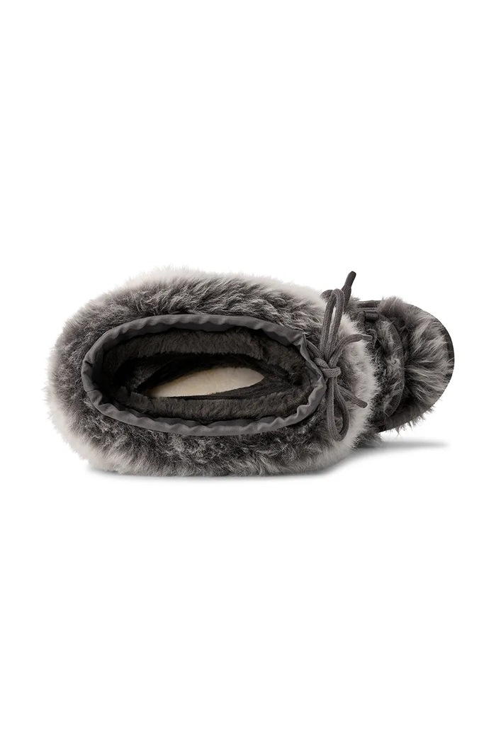 UGG śniegowce zamszowe W Classic Tall Chalet 1175690.CHRC szary