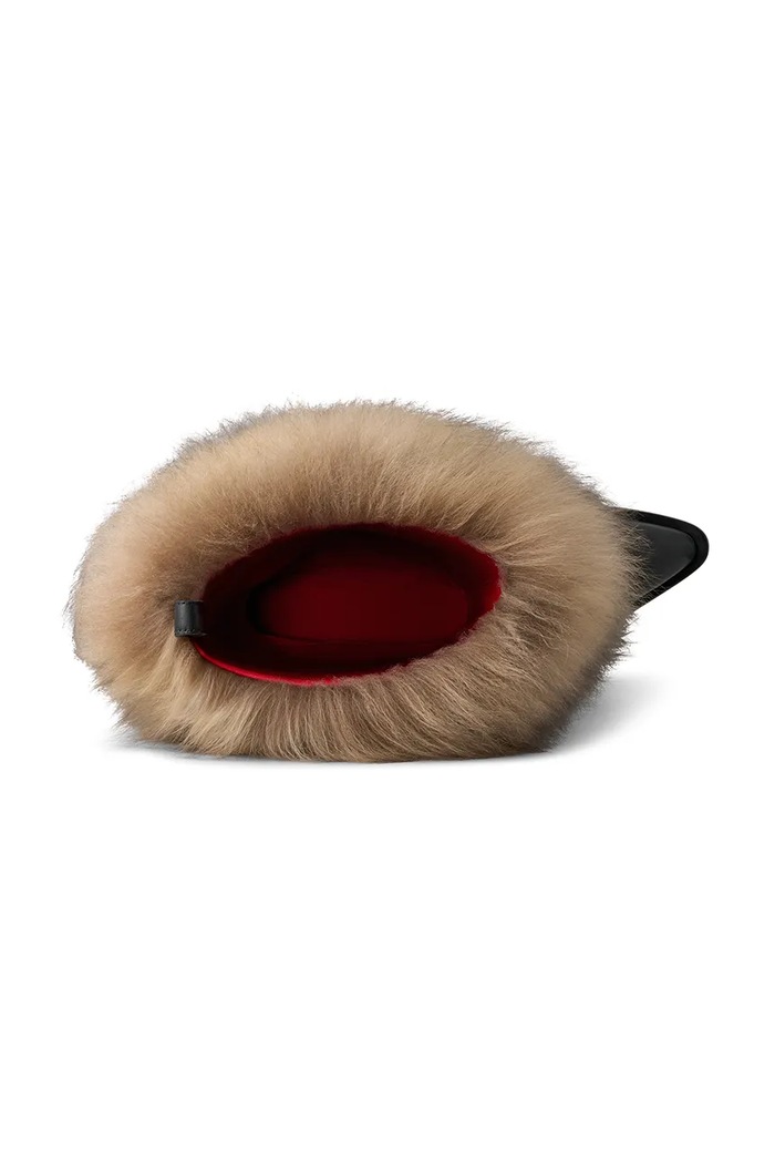 UGG boots x Ambush Fur Heel 1176810.BRN brown