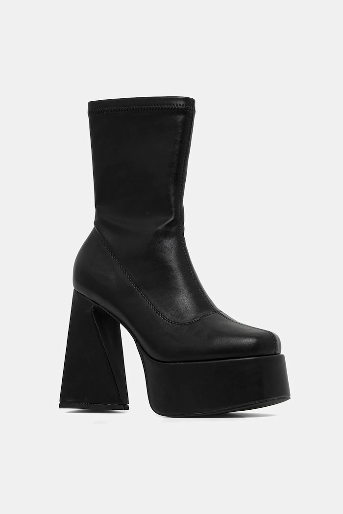 Koi Footwear botki Rakot imitacja skóry licowej czarny Rakot
