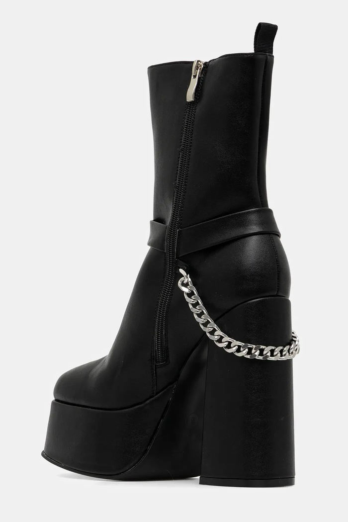 Încălțăminte Koi Footwear botine Natron Natron negru