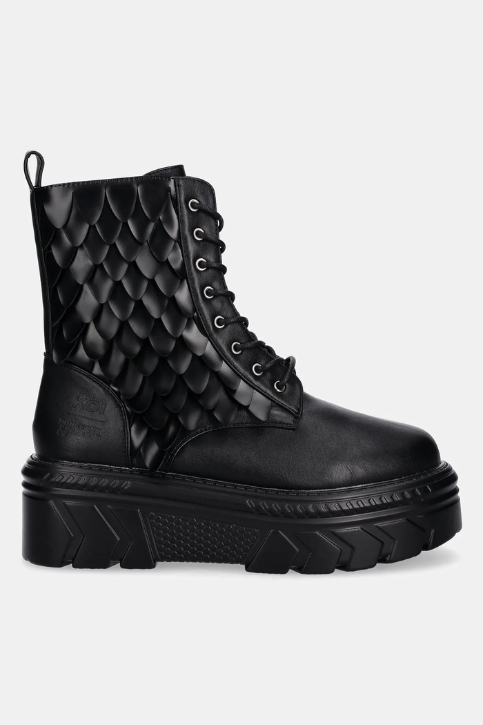 Koi Footwear Bakancs Draco fekete AW25