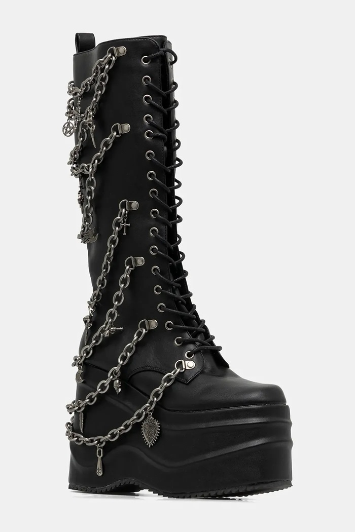 Kozačky Koi Footwear The Amygdala The.Amygdala černá AW25