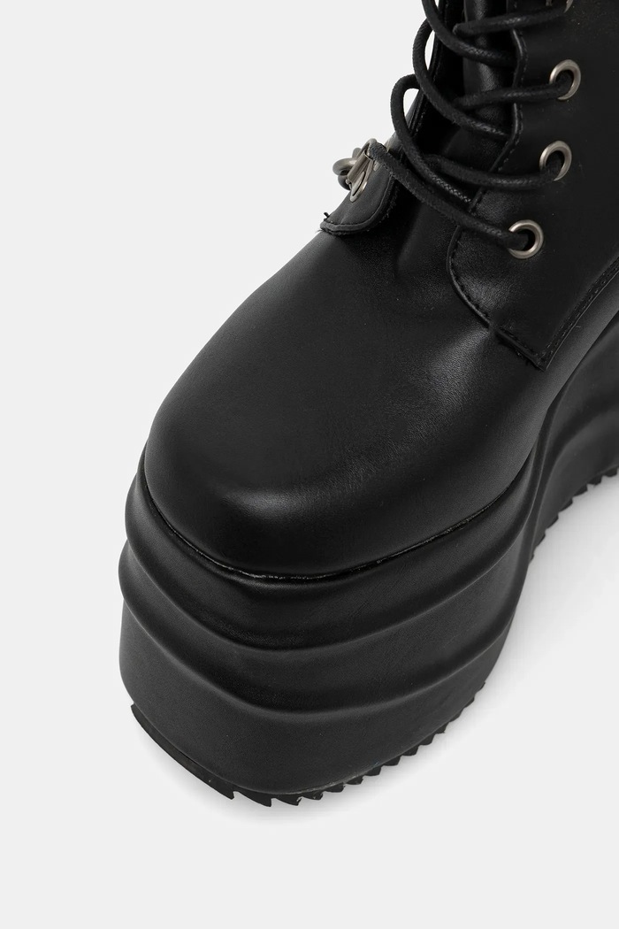 Kozačky Koi Footwear The Amygdala černá The.Amygdala