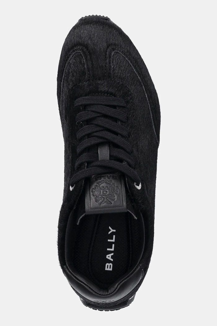 Кожени маратонки Bally QUARRY черен WK00D2.FU003.U901