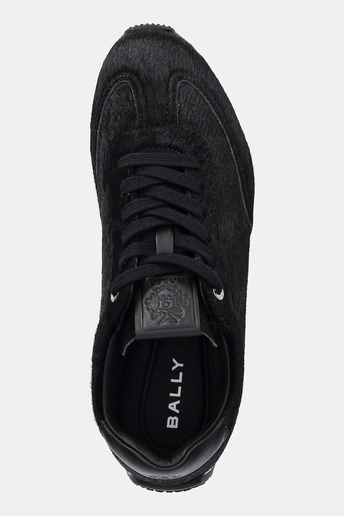 Кожени маратонки Bally QUARRY черен WK00D2.FU003.U901