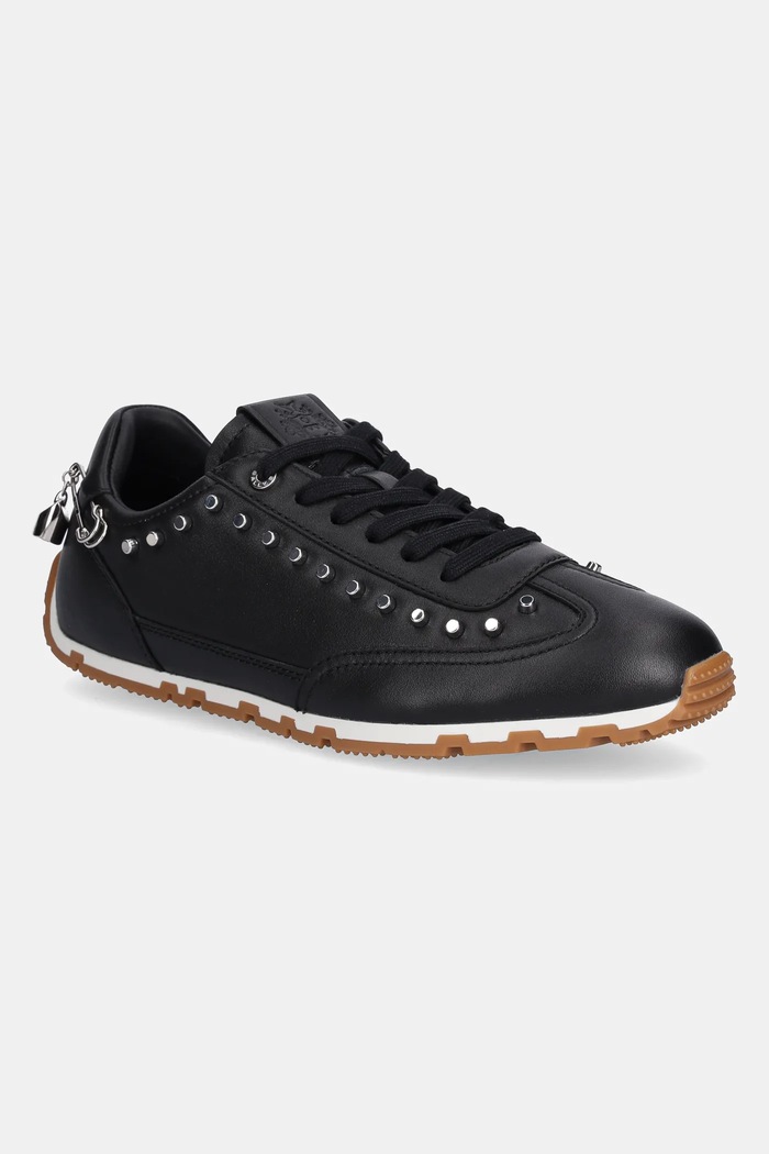 Кожени маратонки Bally QUARRY равна черен WK00D3.VT012.U901P