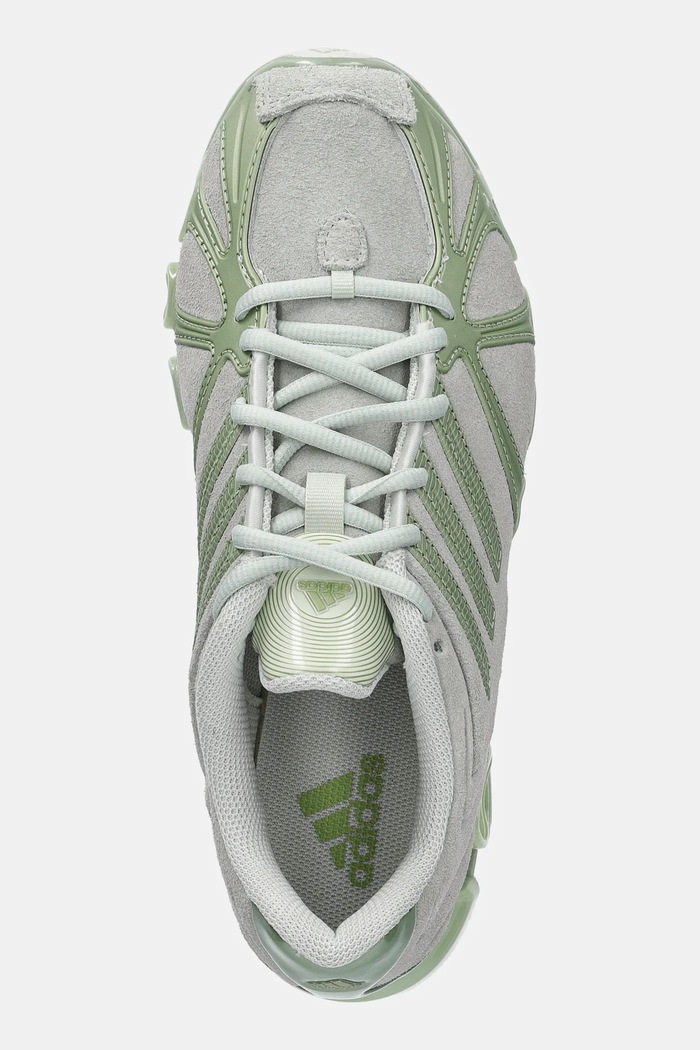 Semišové tenisky adidas Originals Mega Ghostride W zelená JQ3762
