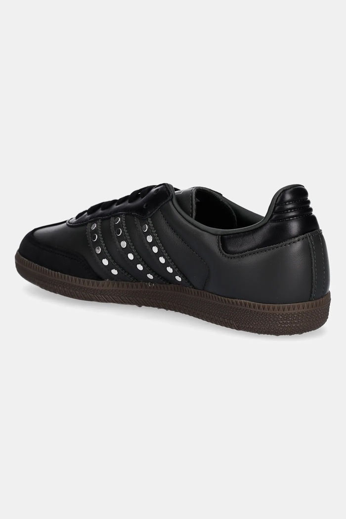 Обувь Кожаные кроссовки adidas Originals Samba OG W JR8869 чёрный