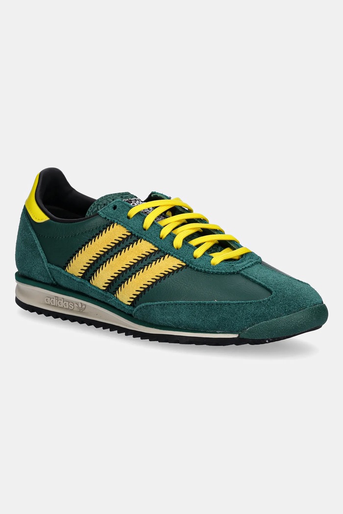 adidas Originals sneakers SL 72 Og W pelle scamosciata verde JS3984