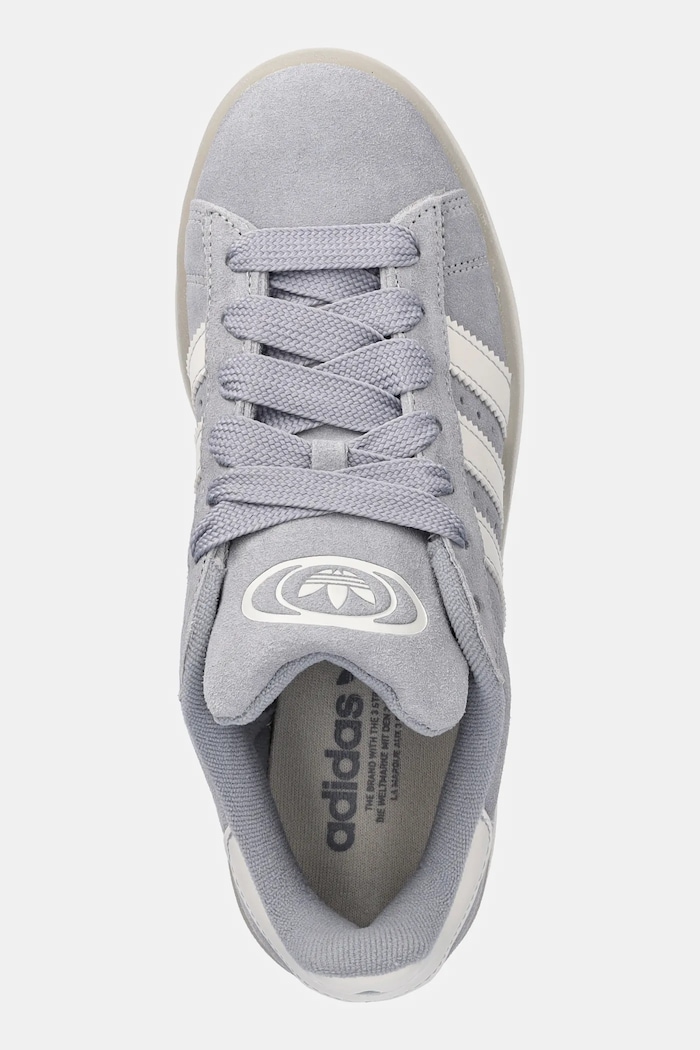 Кожаные кроссовки adidas Originals Campus 00S W голубой JQ4368