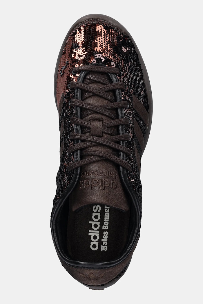 Tenisice adidas Originals x Wales Bonner Karintha Sequin smeđa KH8798