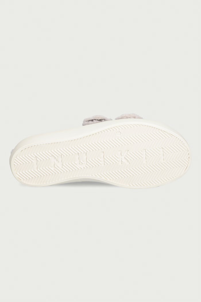 Inuikii Shearling Low Velcro sneakersy damskie zamszowe 1001.001.0231.030 szary