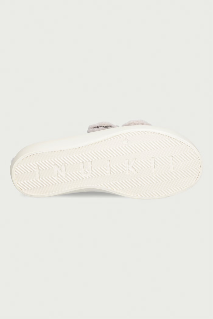 Inuikii Shearling Low Velcro sneakersy damskie zamszowe 1001.001.0231.030 szary