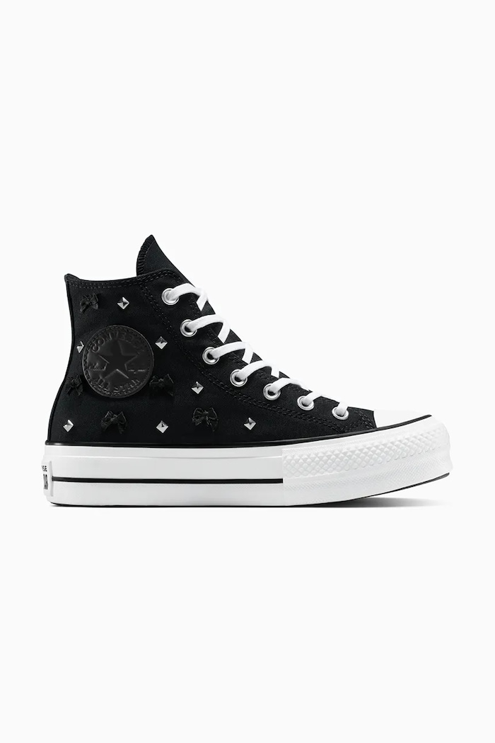 Кеды Converse Chuck Taylor All Star Lift плоская чёрный A14531C