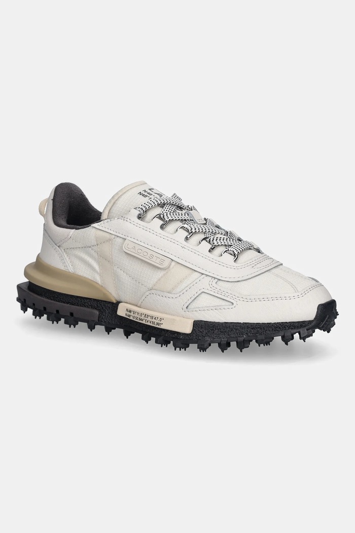 Sneakers Lacoste Women's Elite Active Sneakers υφασμάτινο μπεζ 50SFA0075