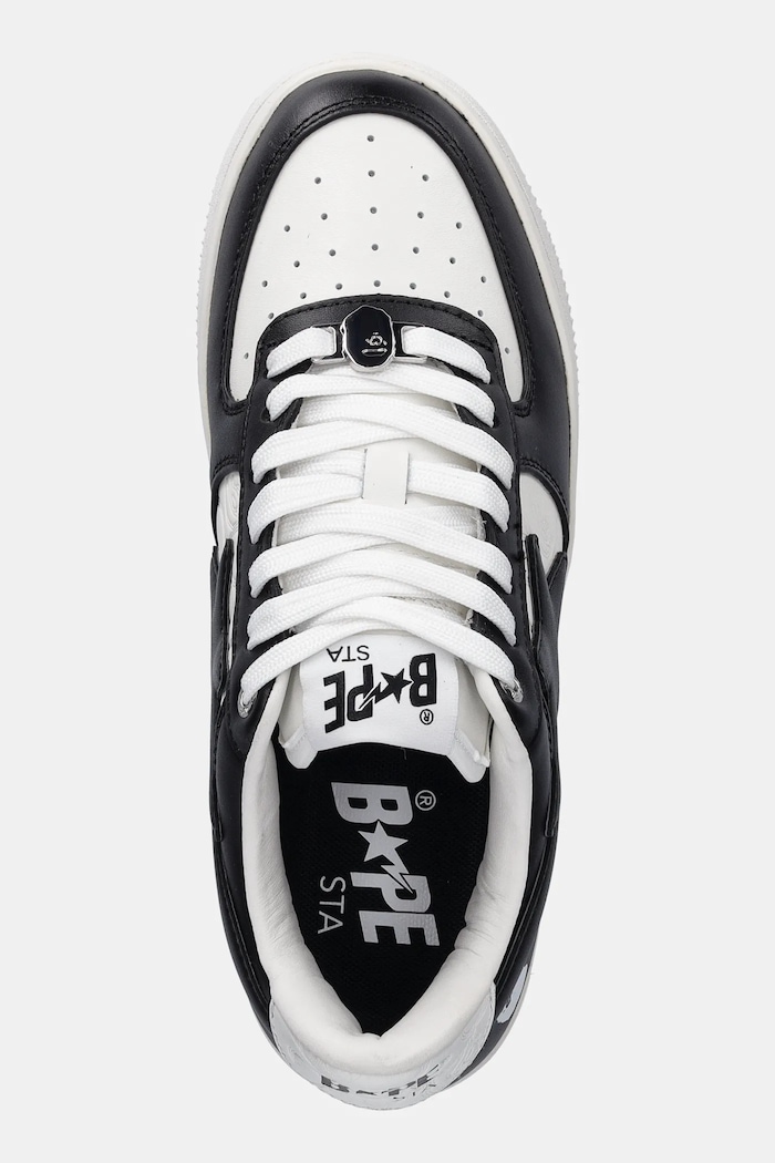 Шкіряні кросівки A Bathing Ape BAPE STA #3 чорний 1L30291304