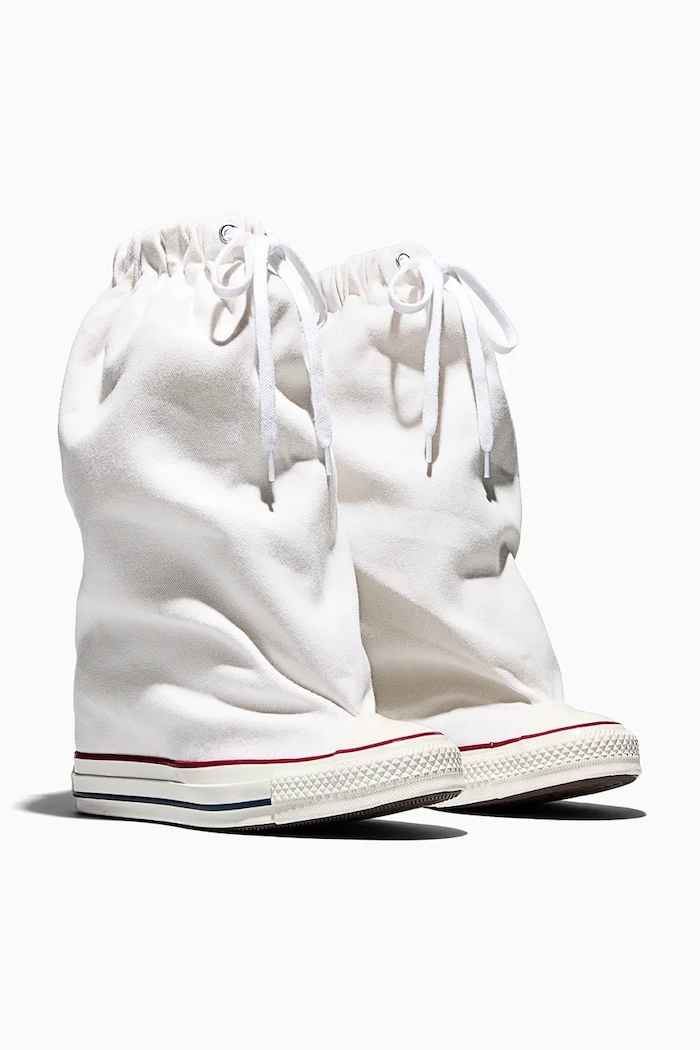 Converse trampki Converse x Vaquera Chuck Taylor All Star Wedge X-HI A17686C biały AW25