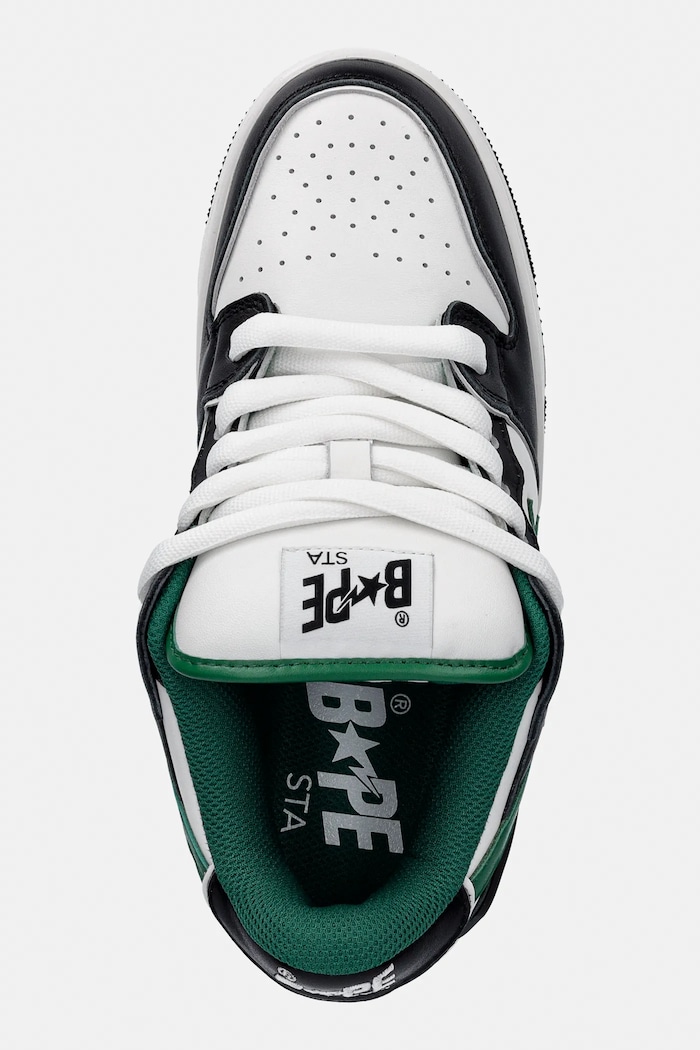 A Bathing Ape sneakersy skórzane NEW BAPE SK8 STA #1 czarny 001FWL302310L