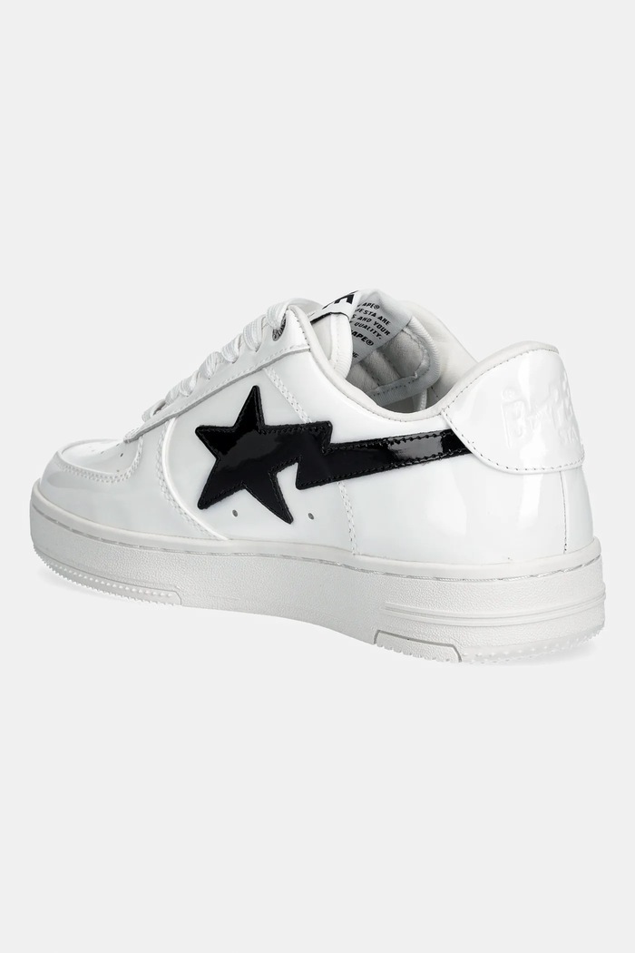 Obuwie A Bathing Ape sneakersy skórzane BAPE STA #1 001FWL802301L biały