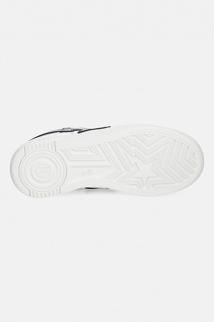 A Bathing Ape sneakersy skórzane BAPE STA #1 001FWL802301L biały