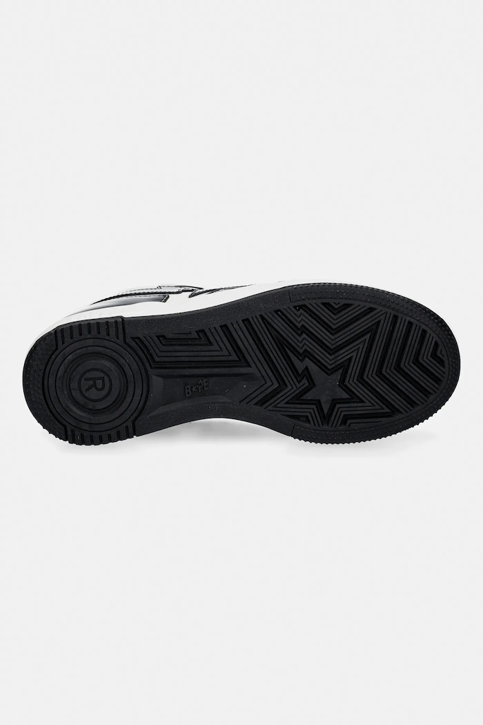 A Bathing Ape sneakersy skórzane BAPE STA ICON #1 001FWL802305L czarny