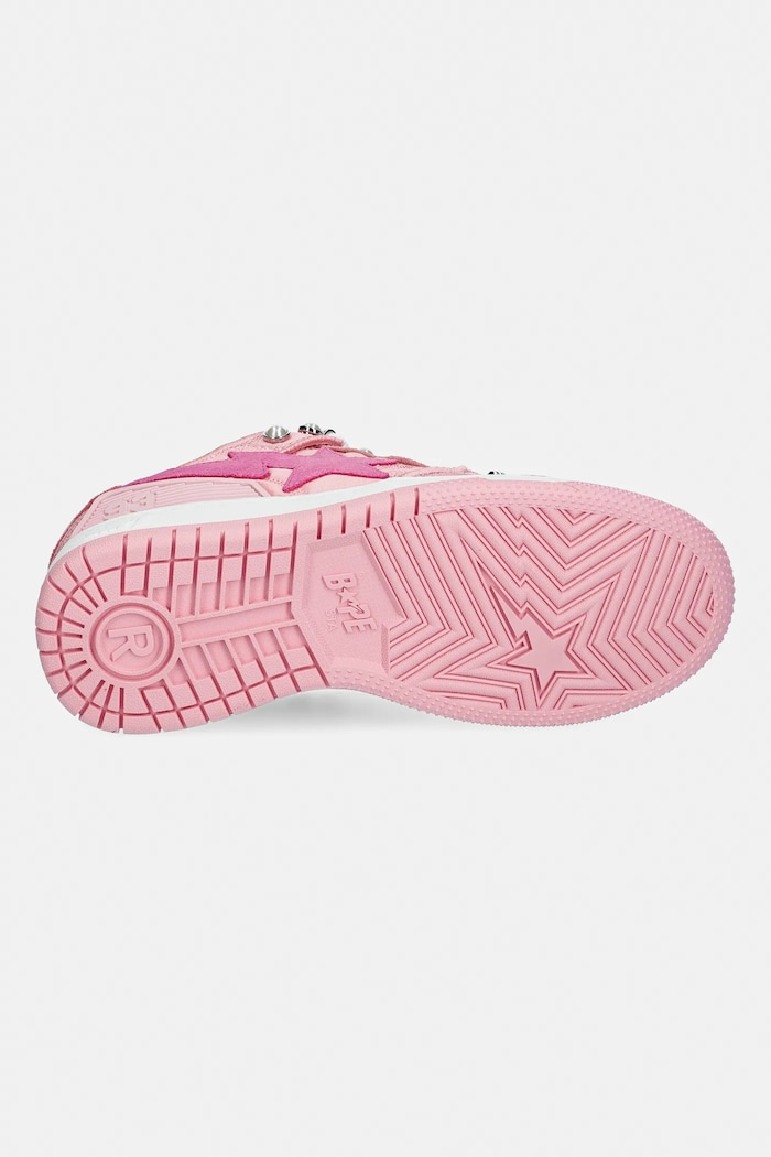 A Bathing Ape sneakersy BAPE SK8 STA LADIES #1 001FWL802320L różowy