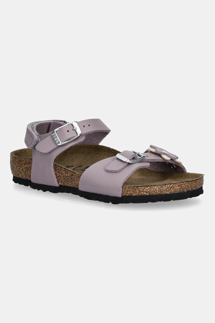 Дитячі сандалі Birkenstock Rio Planet friendly фіолетовий 1030388