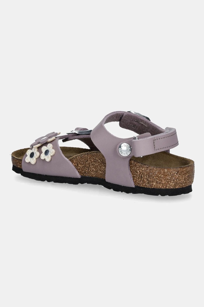 Дівчинка Дитячі сандалі Birkenstock Rio 1030388 фіолетовий