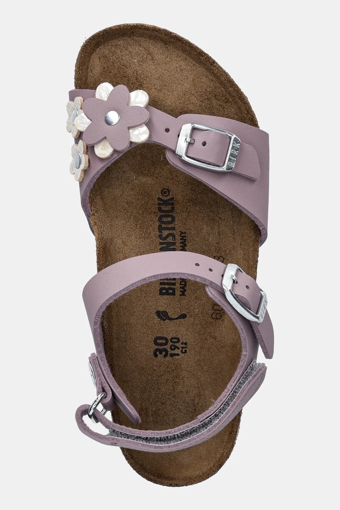 Дитячі сандалі Birkenstock Rio фіолетовий 1030388