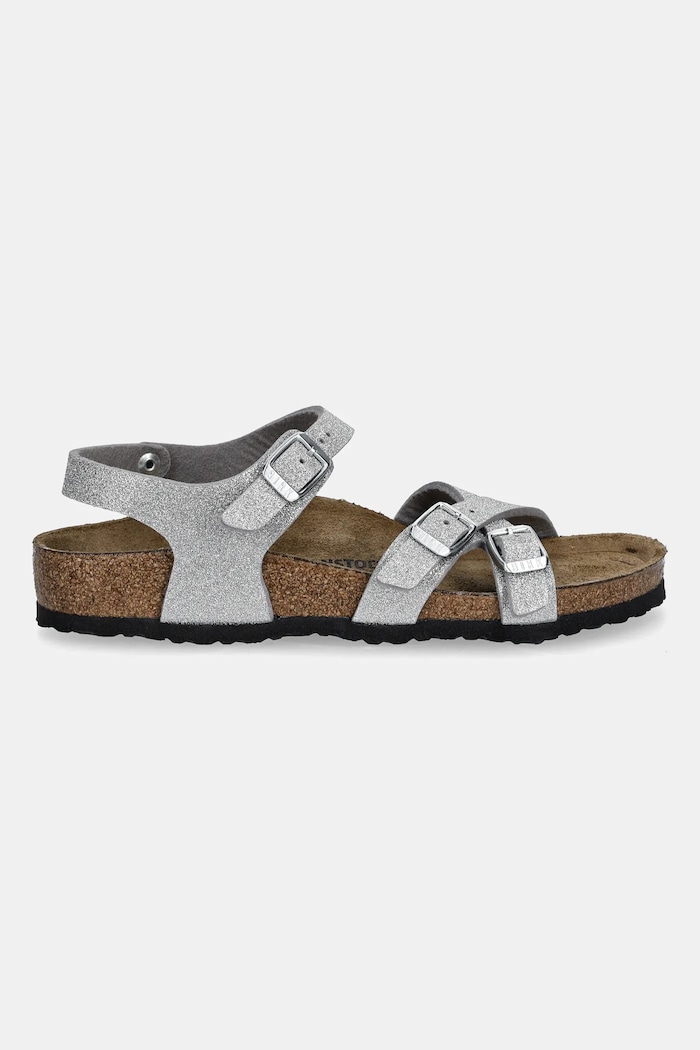 Dětské sandály Birkenstock Kumba 1030536.24.35 stříbrná SS26