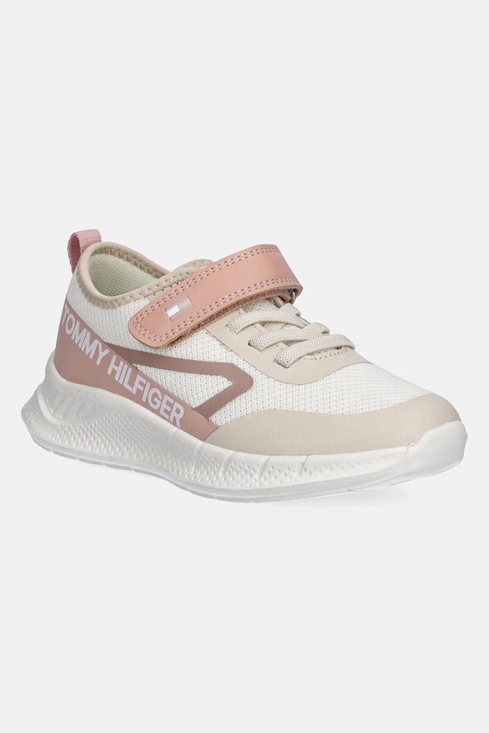 Detské tenisky Tommy Hilfiger textilný béžová T1A9.33990.24.29