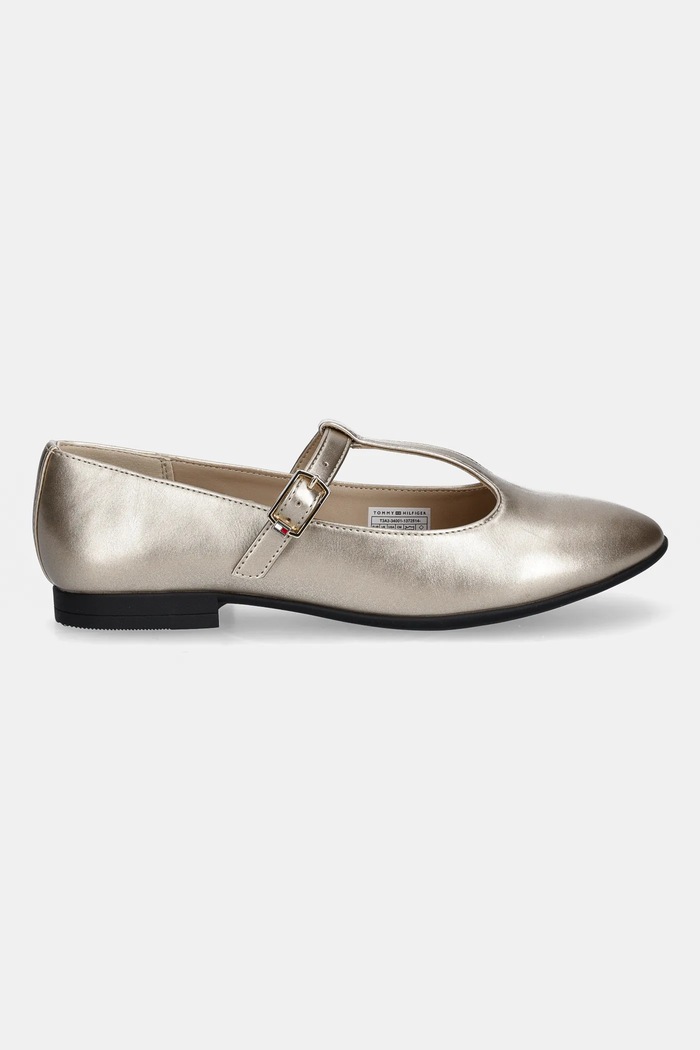 Tommy Hilfiger balerini copii T3A3.34001.35.39 bej AW25
