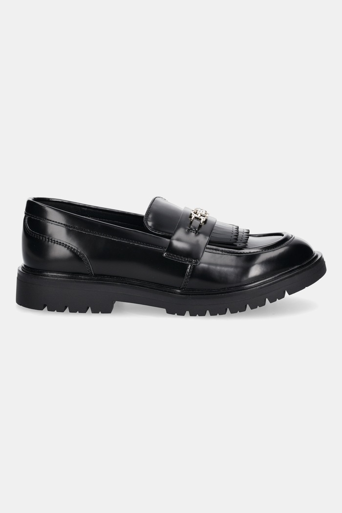 Παιδικά μοκασίνια Tommy Hilfiger T3A4.34011 μαύρο AW25